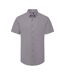 Chemise Habillée Manches Courtes Supreme Homme Gris Acier Premier-2