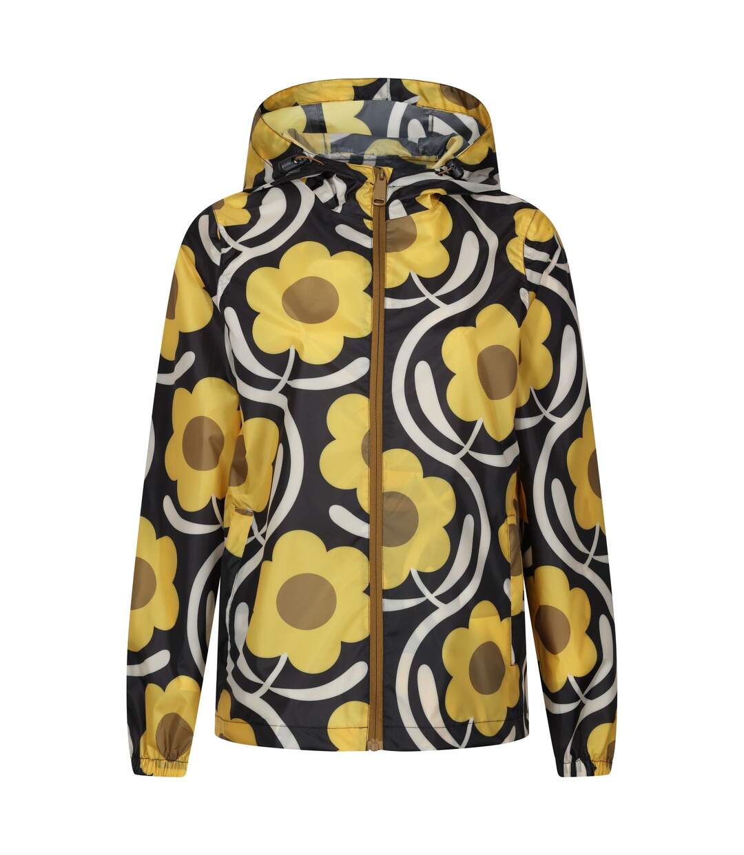 Veste imperméable orla kiely pack-it femme jaune Regatta-1