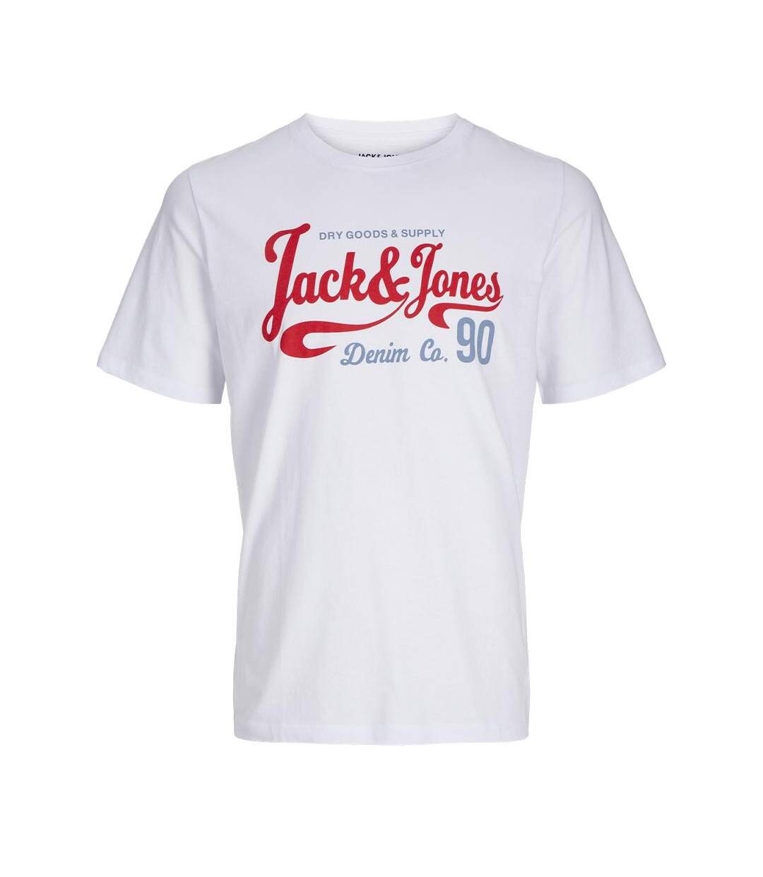 T-shirt Blanc Homme Jack & Jones 12263406 - XL-1