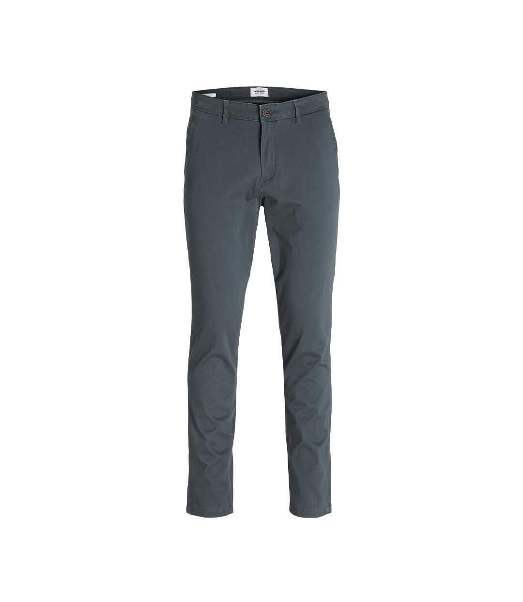 Pantalon chino Gris Homme Jack & Jones Marco - W30-L32