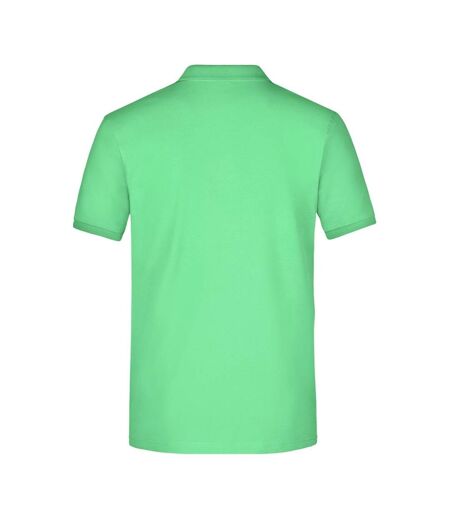 Polo Homme Vert Citron James And Nicholson
