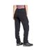 Womens/ladies Pendle Panelled Work Trousers Black Mountain Warehouse-2