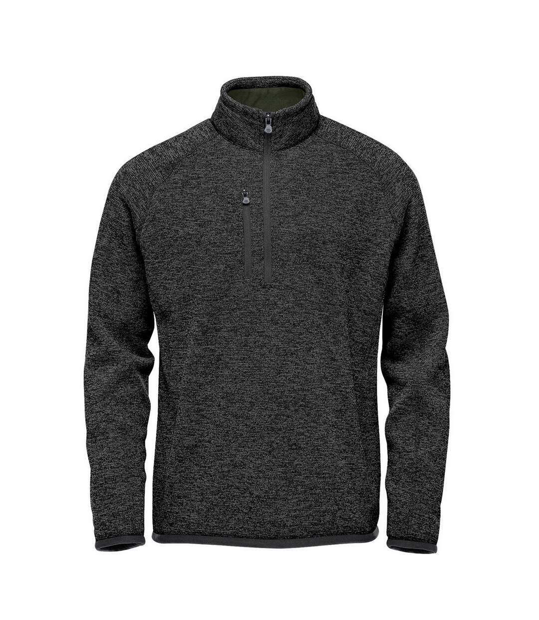 Pull avalanche homme noir chiné Stormtech