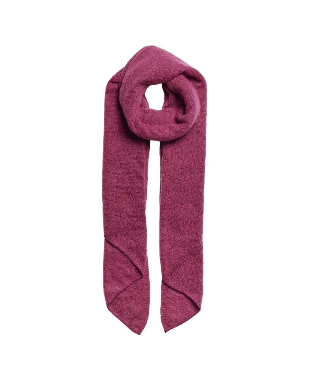 Écharpe fuchsia femme pieces long 17076047-1