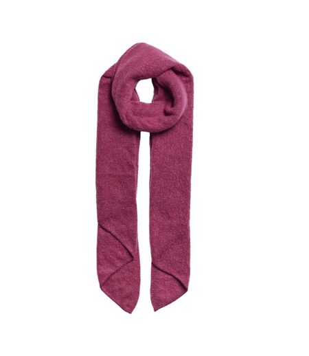 Écharpe fuchsia femme pieces long 17076047