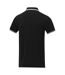 Elevate Mens Amarago Short-Sleeved Polo Shirt (Solid Black)