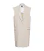 Blazer Sans Manches Motif/style Long Jewela Femme Beige Boss-2