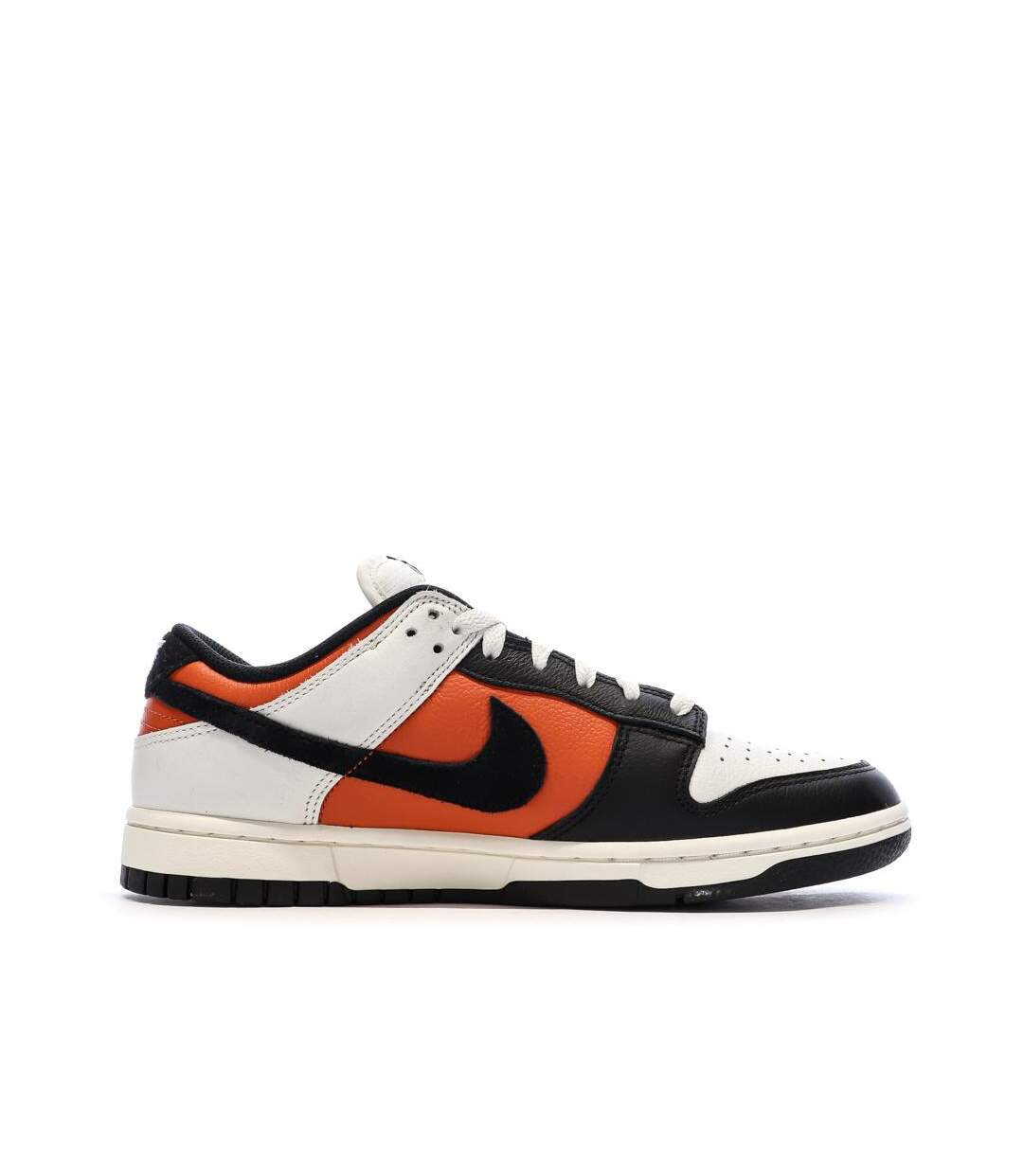 Dunk low retro blanc/noir/orange homme nike-2