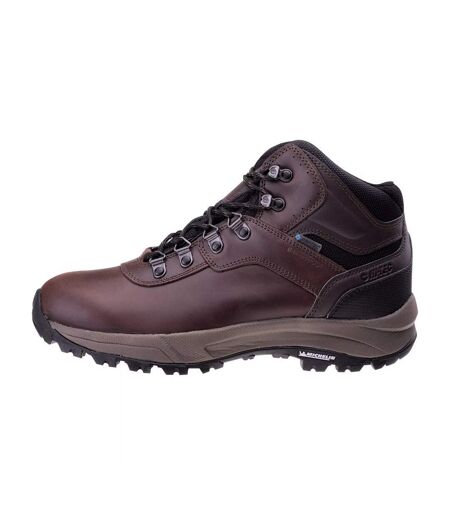Bottines De Randonnée Altitude Homme Chocolat Foncé Hi-Tec