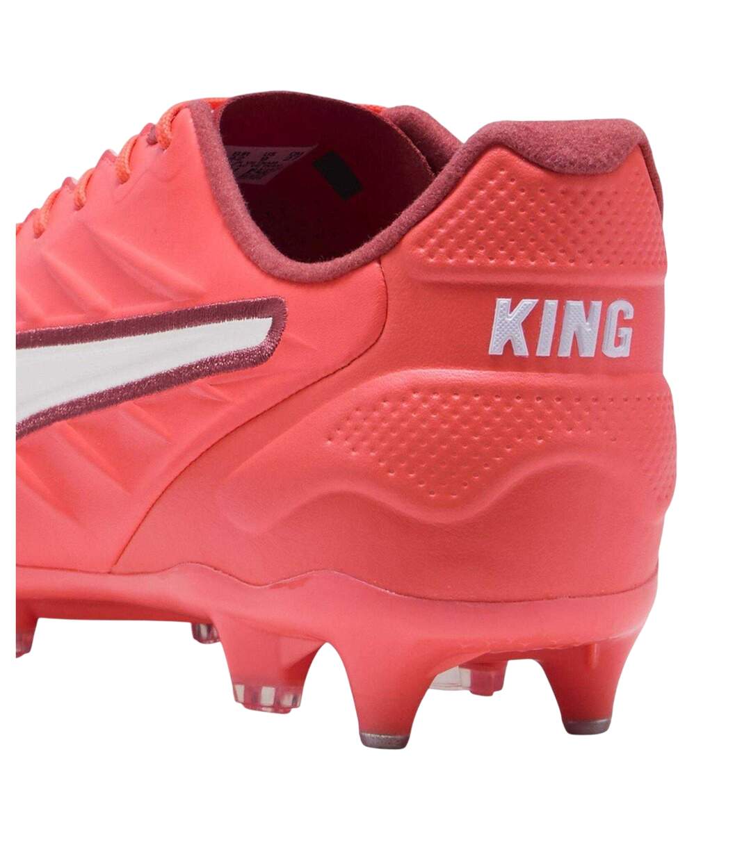 Mens King Pro Soft Ground Football Boots Glowing Red Puma-2
