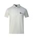 Polo Motif Logo Aldis London Adulte Gris Noir Aquascutum-1