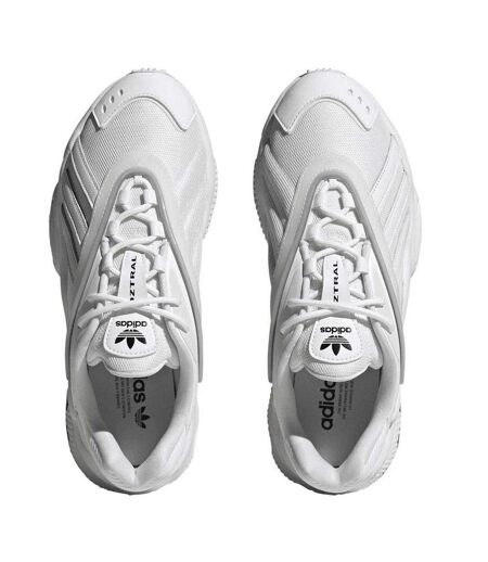 Mens 3 Stripes Trainers White Adidas