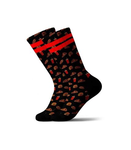 PULL IN Chaussettes Homme Coton WIFI Noir