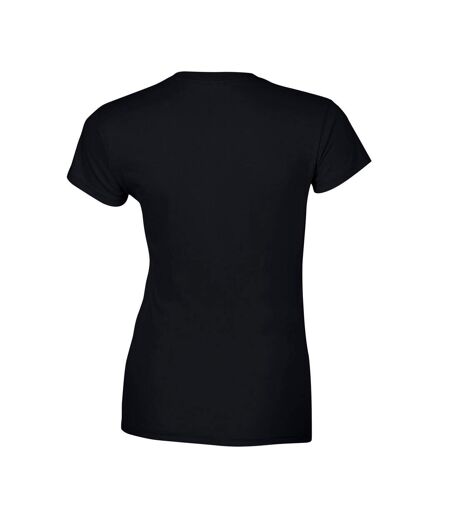 Gildan Womens/Ladies Softstyle Ringspun Cotton T-Shirt (Black) - UTRW10049