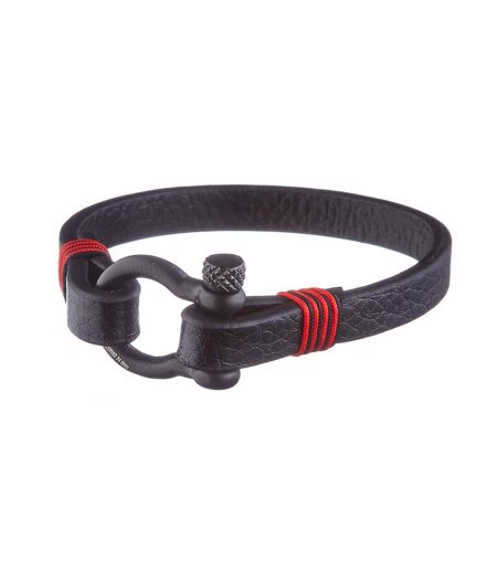 Bracelet noir/rouge homme geographical norway 315061 - taille unique