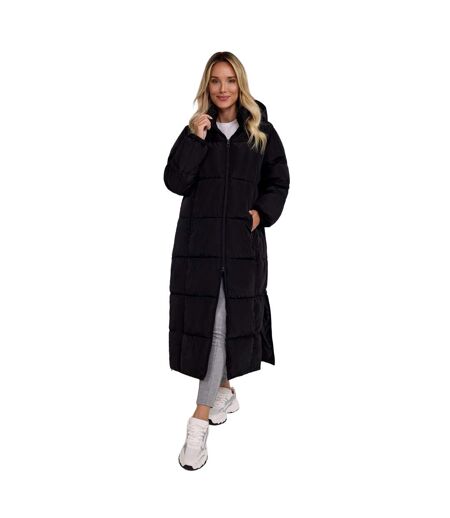 Doudoune Motif/style Matelassé Femme Noir Respect