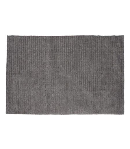 Tapis Déco en Laine Milton 162x230cm Gris Foncé