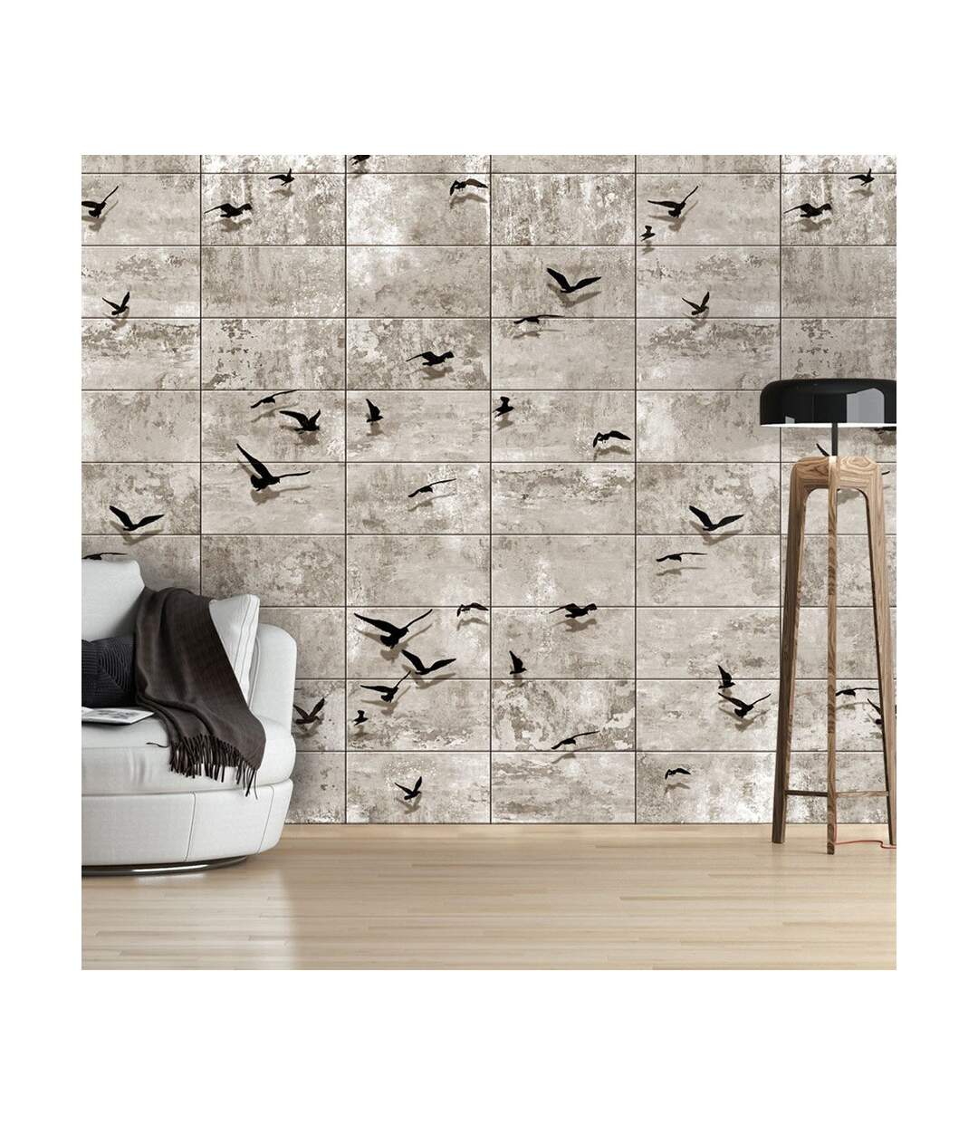 Papier Peint Bird Migrations 50x1000cm-1