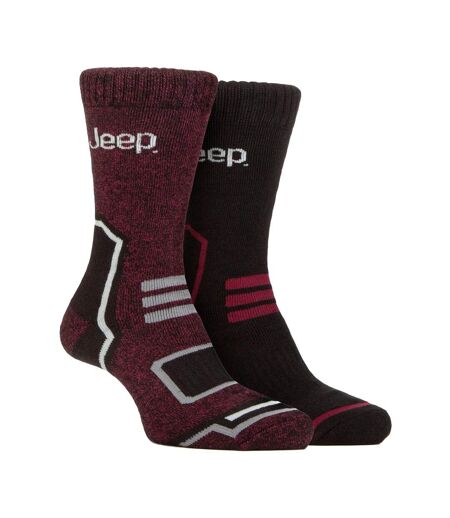 Men's 2 Pack Tech Thermal Boot Socks | Chunky Winter Performance Socks