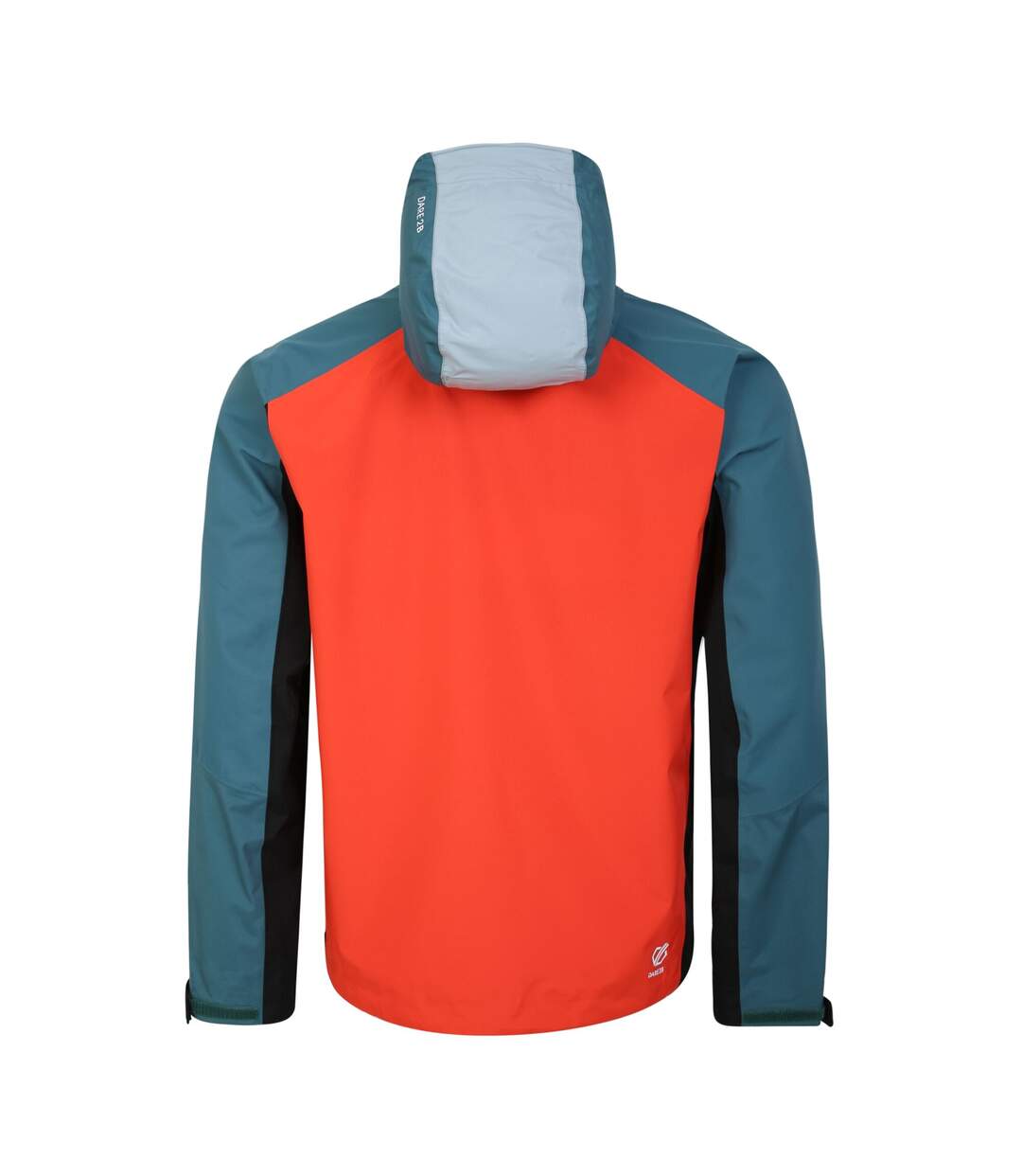 Mens cornice waterproof jacket trail blaze orange/slate grey Dare 2B-2