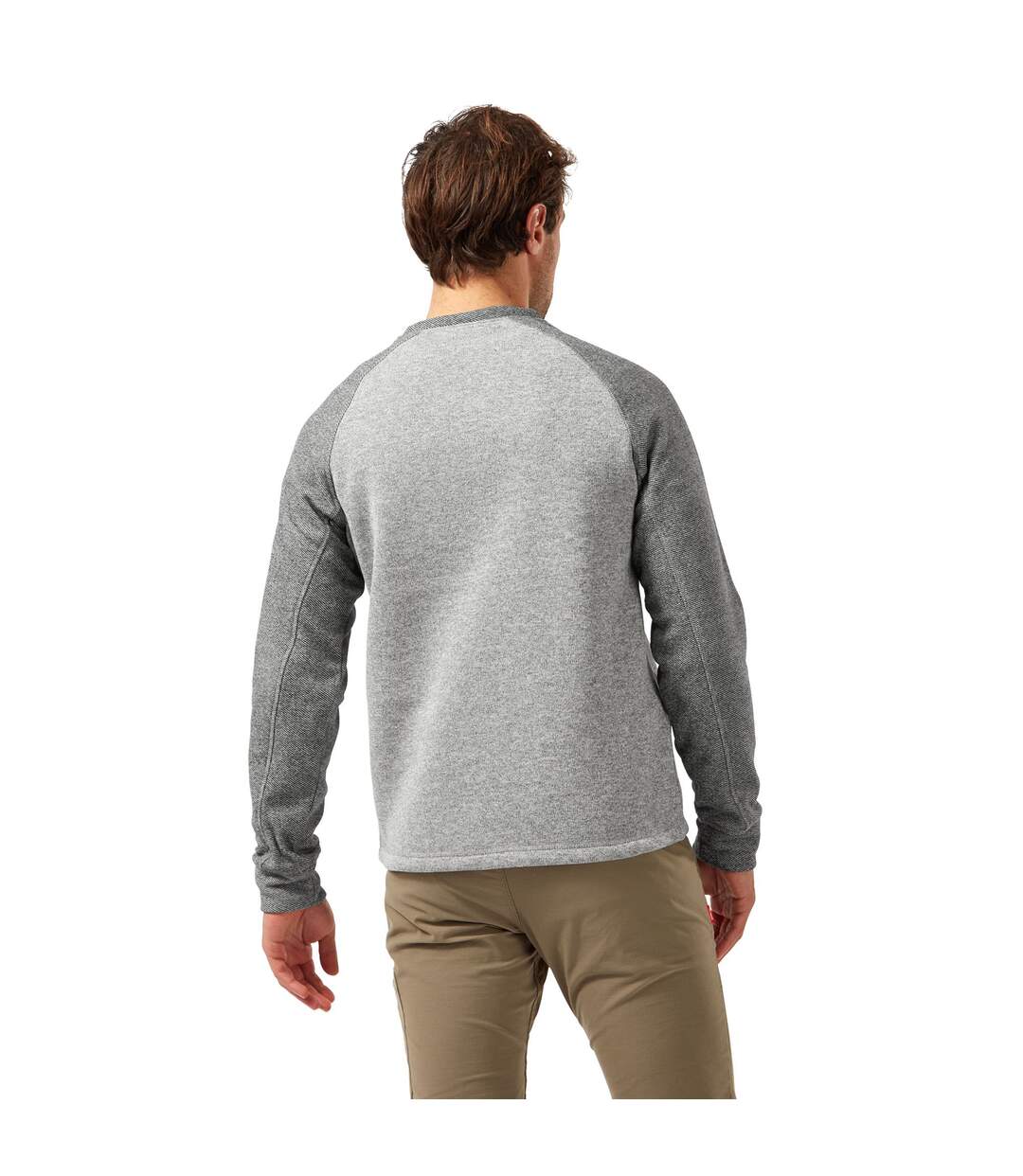 Craghoppers Mens Barker Marl Sweater (Dove Grey) - UTCG1539-2