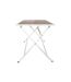 Table de Jardin Pliable Barcelone 110cm Beige