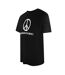 T-shirt Motif/style Symbole De La Paix Homme Noir Love Moschino-3