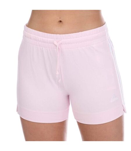 Short essentials femme rose / blanc Adidas