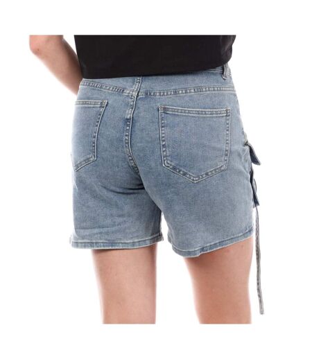 Short cargo bleu femme monday premium bue - l