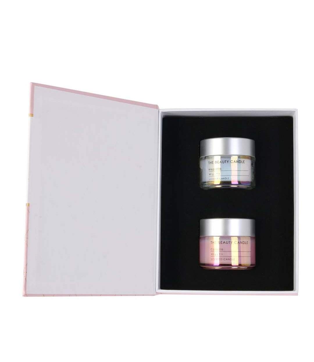 Coffret 2 bougies The beauty candles