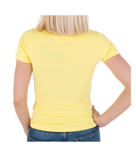 T-Shirt Jaune Femme Pepe Jeans New Virginia