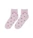 Chaussettes rose à fleurs femme stella green cool-1