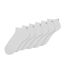 Lot De 6  Socquettes Discrètes Adulte Blanc Hugo-2