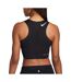 Débardeur de Sport Noir Femme Nike Aroswft Crop - L