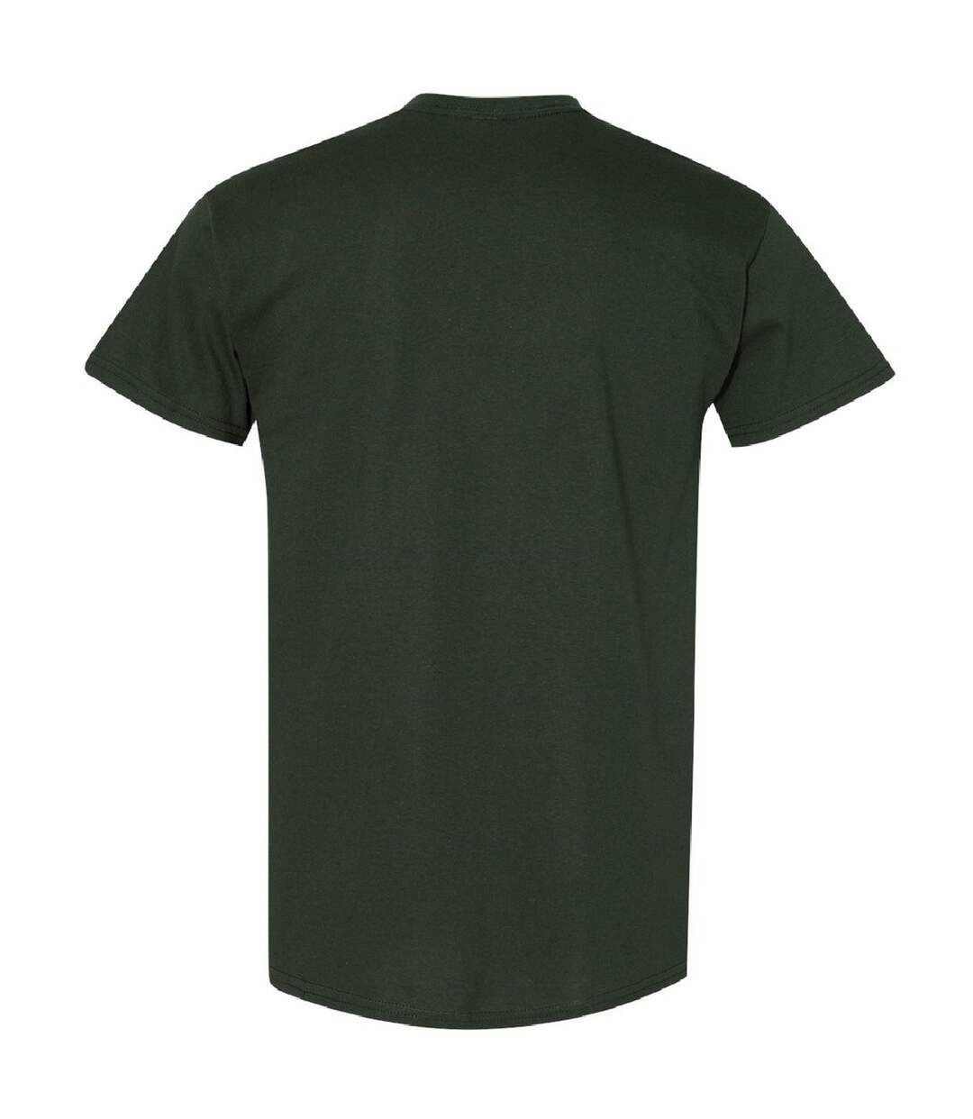 T-shirt homme vert forêt Gildan