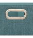 Boîte de Rangement Carrée Pliable Mix n'Modul 31x31cm Pétrole Chiné-2