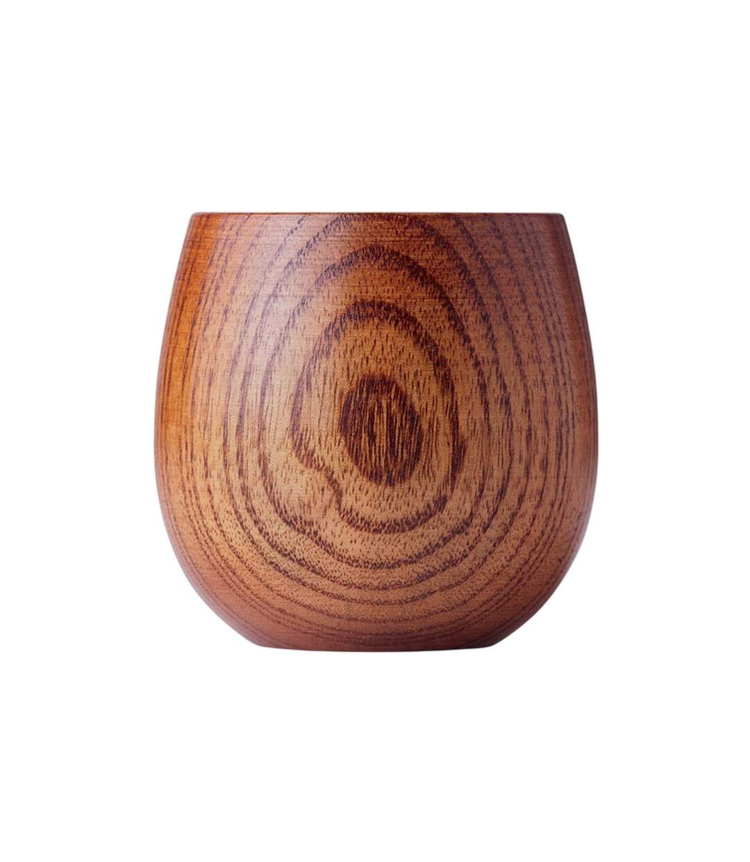 Mug sans anse ovalis taille unique bois MidOcean-1