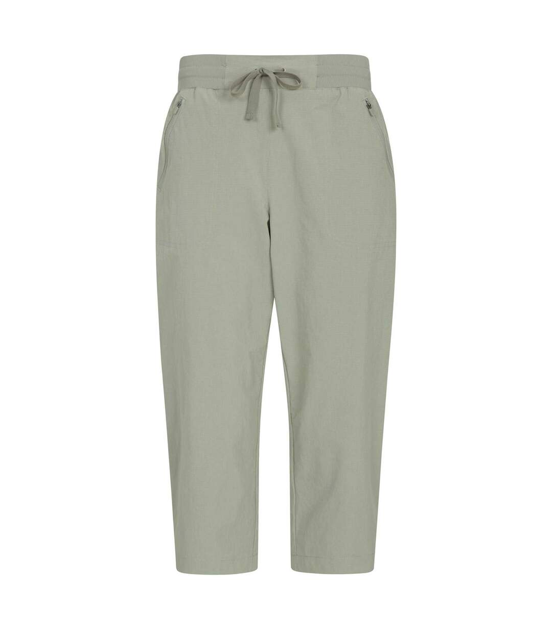 Womens/ladies Explorer Capri Khaki Green Mountain Warehouse-1