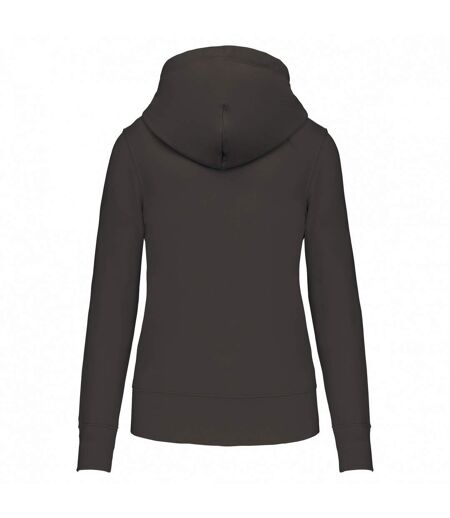 Sweat à capuche femme gris foncé Kariban