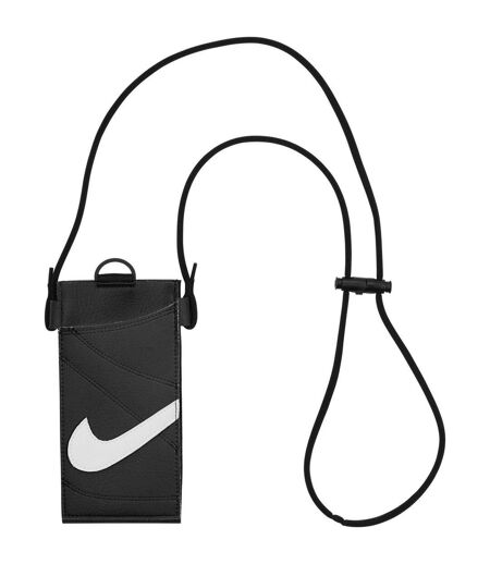 Swoosh Everyday Neck Pouch One Size Black White Nike
