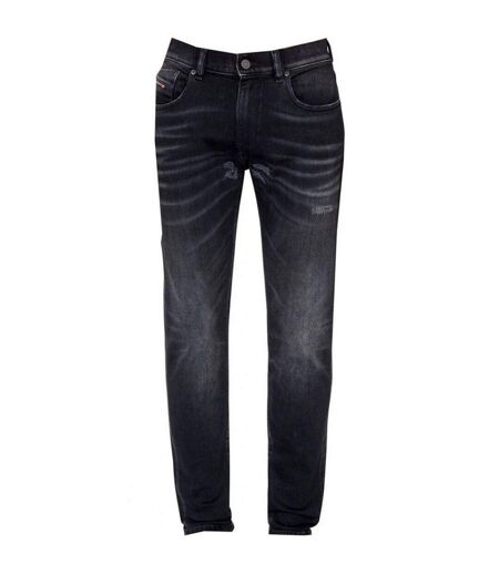 Jean Motif Déchiré D-strukt Homme Noir Diesel