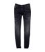 Jean Motif Déchiré D-strukt Homme Noir Diesel-1