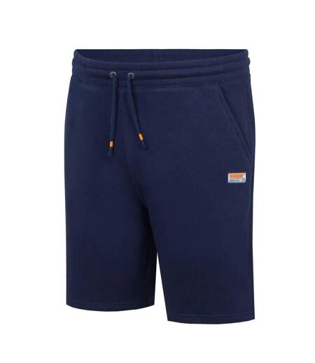 Mens Cotton Blend Sweat Shorts Navy SoulCal