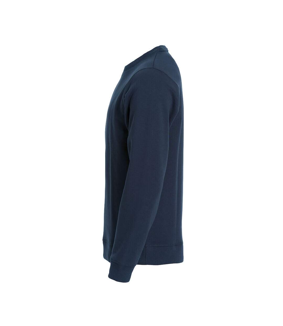 Sweat Classic Adulte Bleu Marine Foncé Clique-3