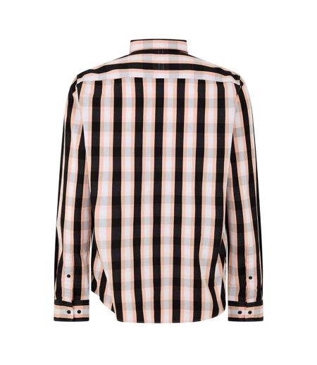 Chemise Motif/style À Rayures Homme Rouge Noir Blanc Hugo