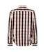 Chemise Motif/style À Rayures Homme Rouge Noir Blanc Hugo-2