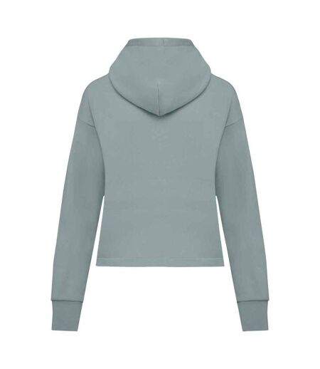 Womens/ladies full zip hoodie jade green Native Spirit