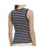 Débardeur marine/blanche femme tommy hilfiger slim cody-2