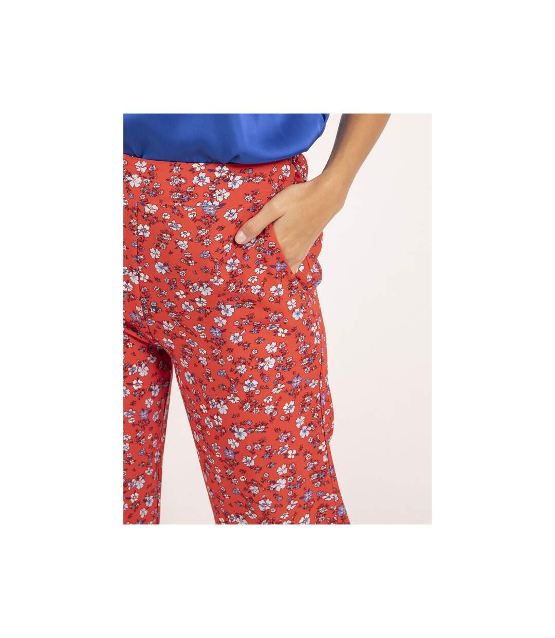 Pantalon fluide motifs EUXANE - Dona X Lisa-3
