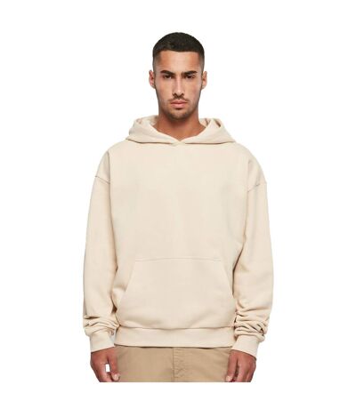 Mens Ultra Heavyweight Hoodie Sand Build Your Brand